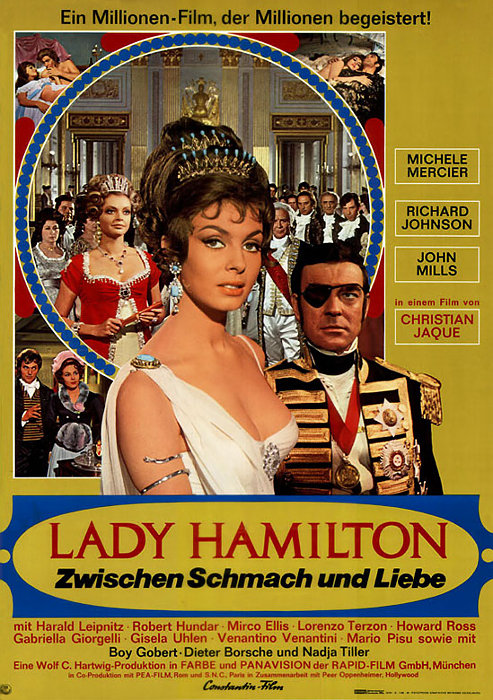 Le calde notti di Lady Hamilton - Plakátok