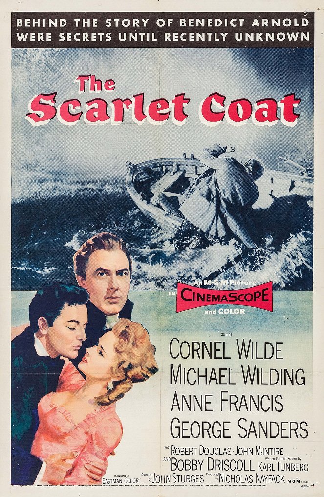 The Scarlet Coat - Affiches