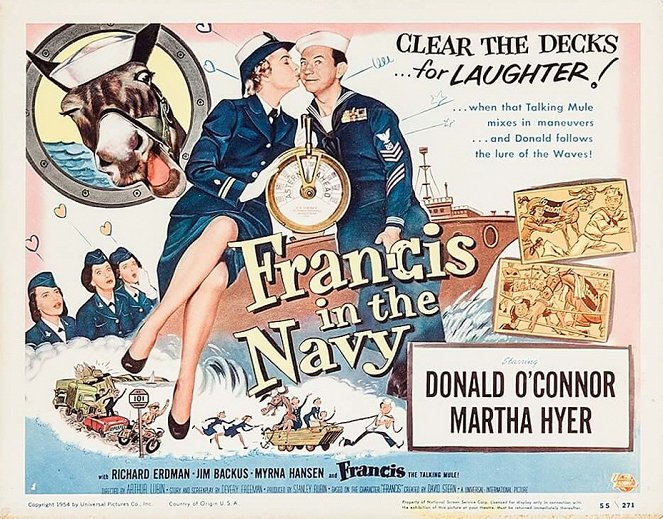 Francis in the Navy - Carteles