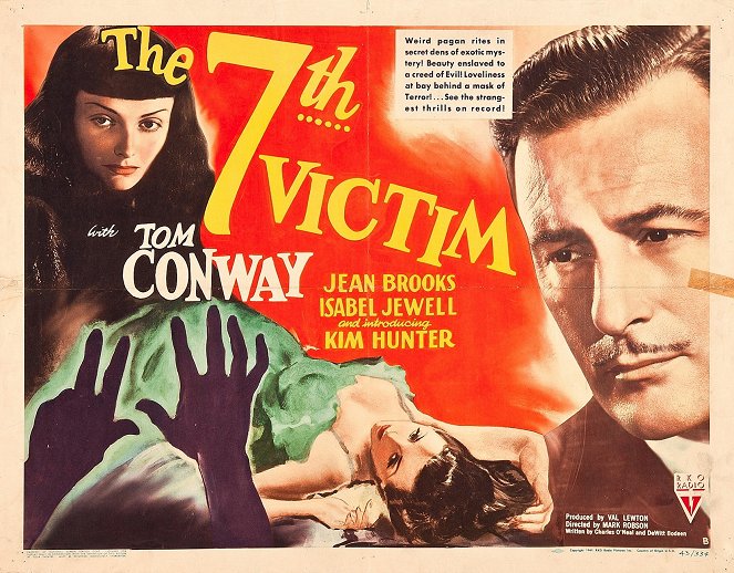 The Seventh Victim - Plakaty