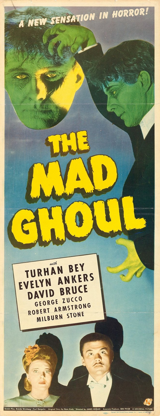 The Mad Ghoul - Plakátok