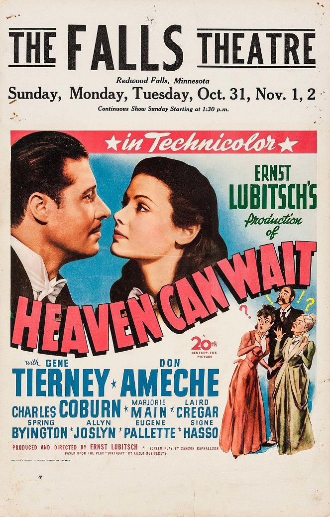 Heaven Can Wait - Posters