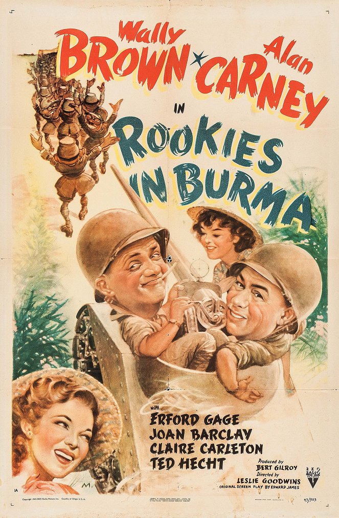 Rookies in Burma - Affiches
