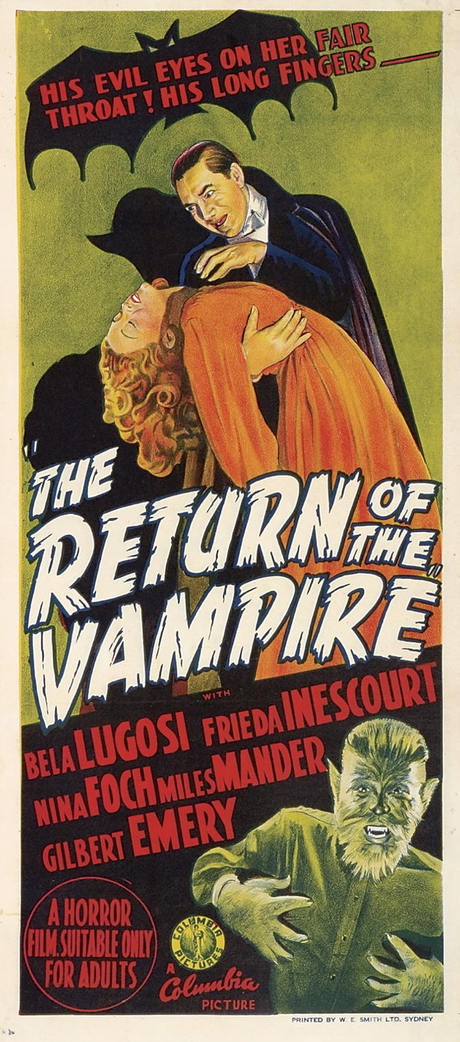 The Return of the Vampire - Posters