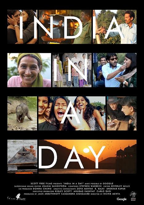India in a Day - Carteles
