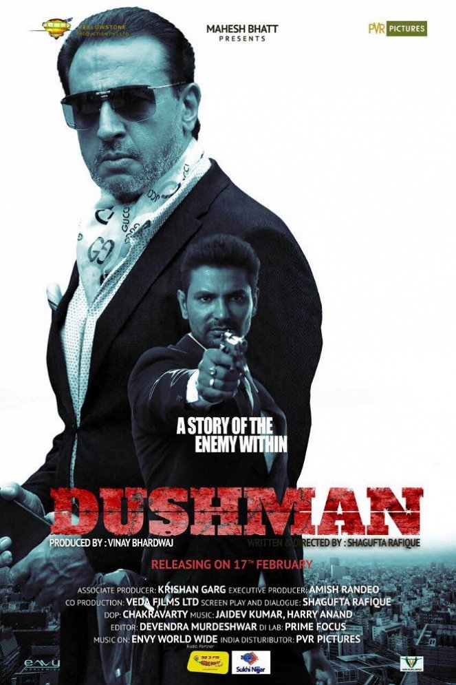 Dushman: A story of the enemy within - Cartazes