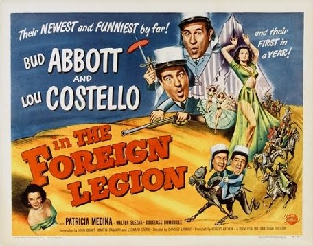 Abbott and Costello in the Foreign Legion - Affiches
