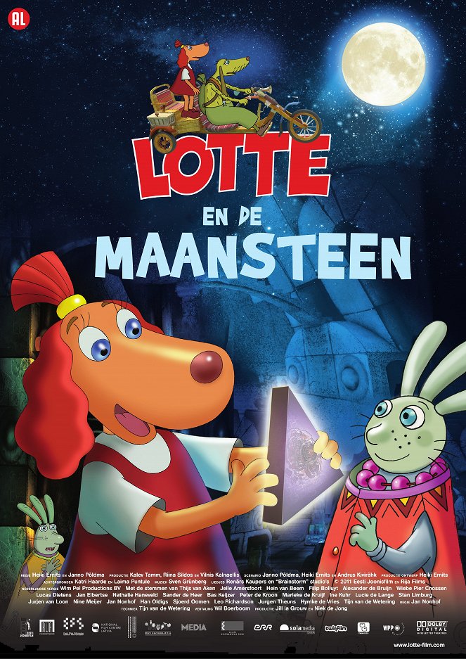 Lotte en de maansteen - Posters