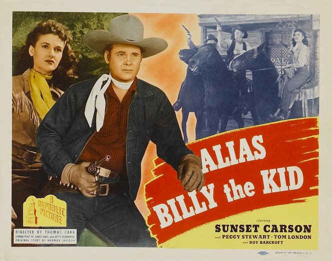 Alias Billy the Kid - Posters