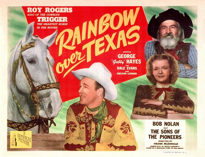 Rainbow Over Texas - Plakáty