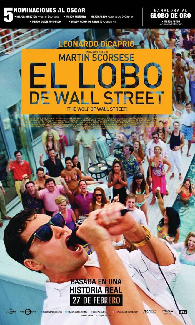 El lobo de Wall Street - Carteles