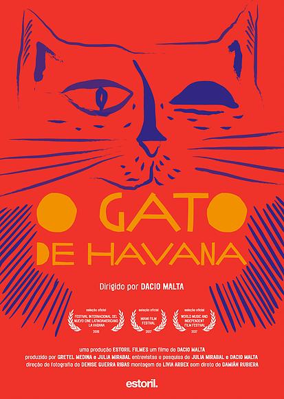 O Gato de Havana - Affiches
