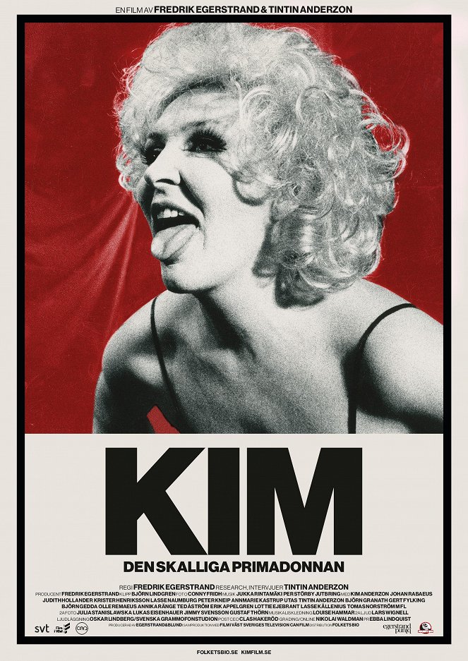 Kim – den skalliga primadonnan - Posters