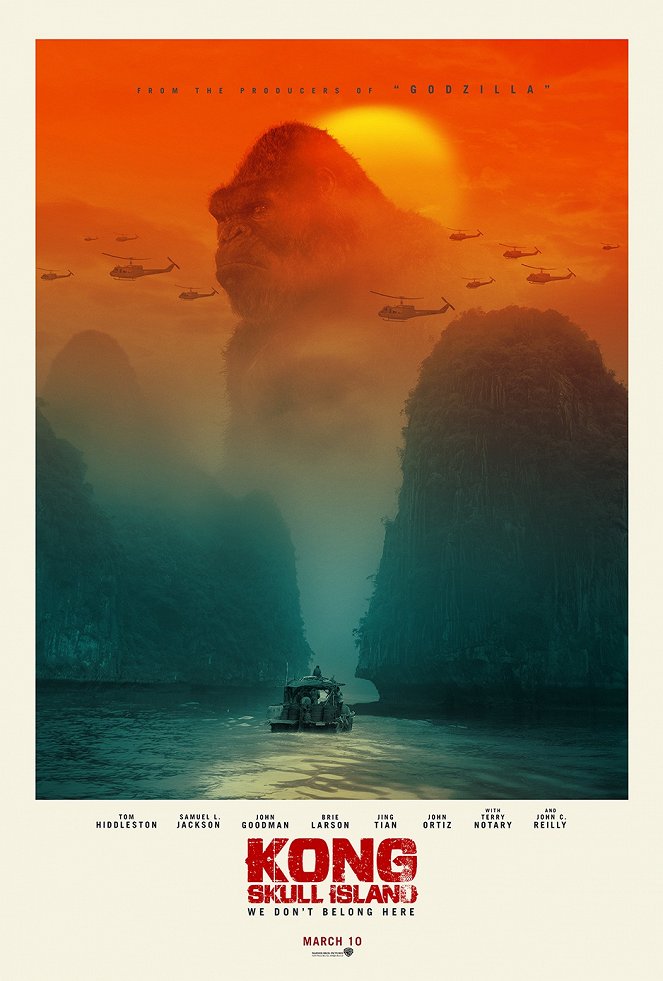Kong: La isla calavera - Carteles