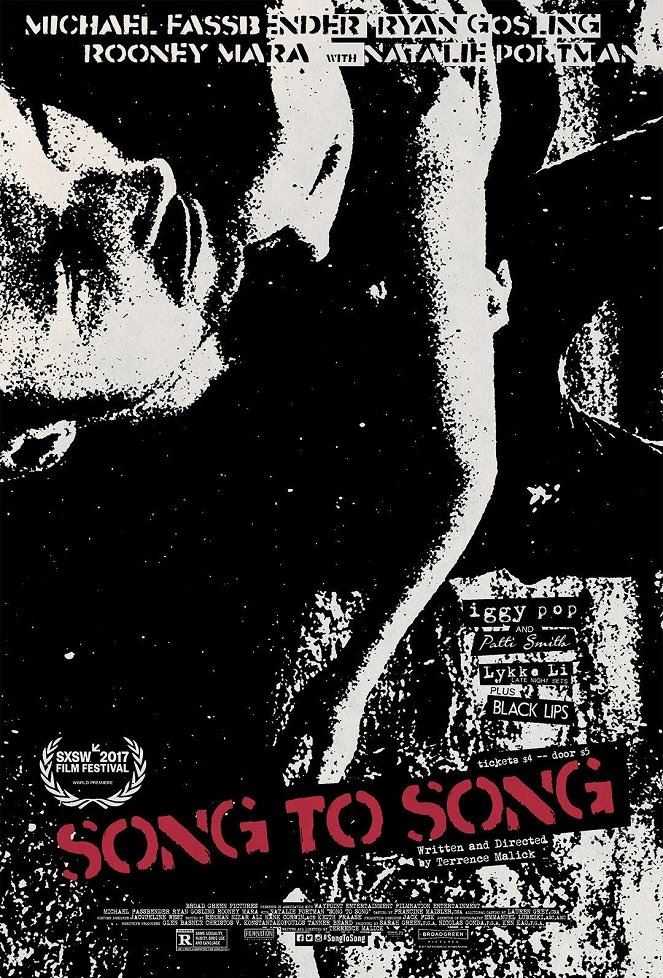 Song To Song - Affiches