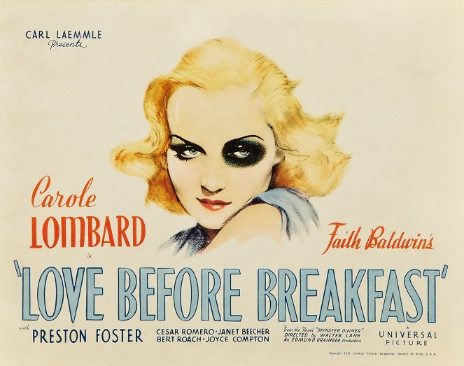 Love Before Breakfast - Affiches