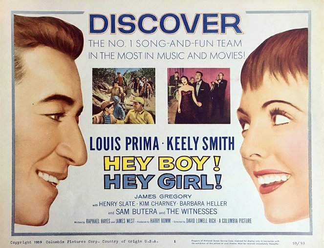 Hey Boy! Hey Girl! - Cartazes