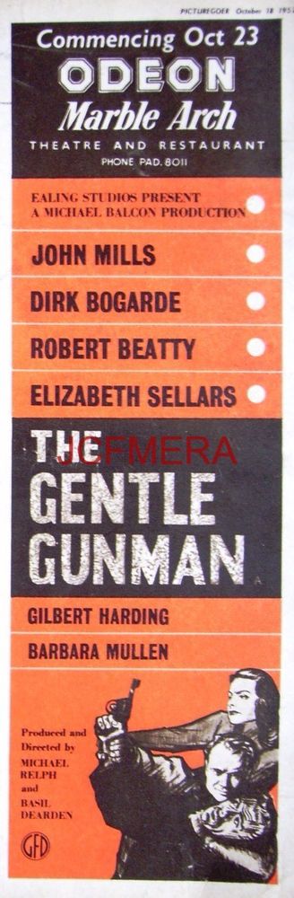 The Gentle Gunman - Plakáty