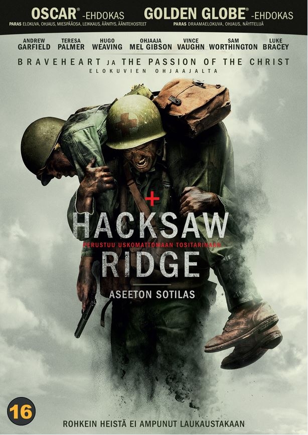 Hacksaw Ridge - Aseeton sotilas - Julisteet