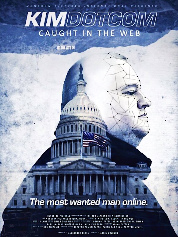 Kim Dotcom: Caught in the Web - Posters