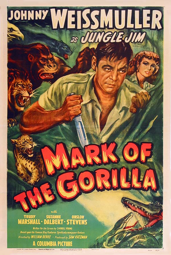 Mark of the Gorilla - Affiches