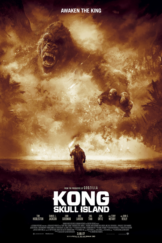Kong: La isla calavera - Carteles
