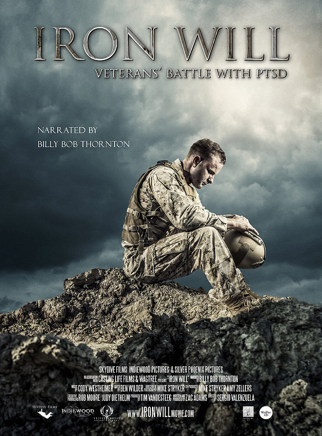 IRON WILL: Veterans Battle with PTSD - Affiches