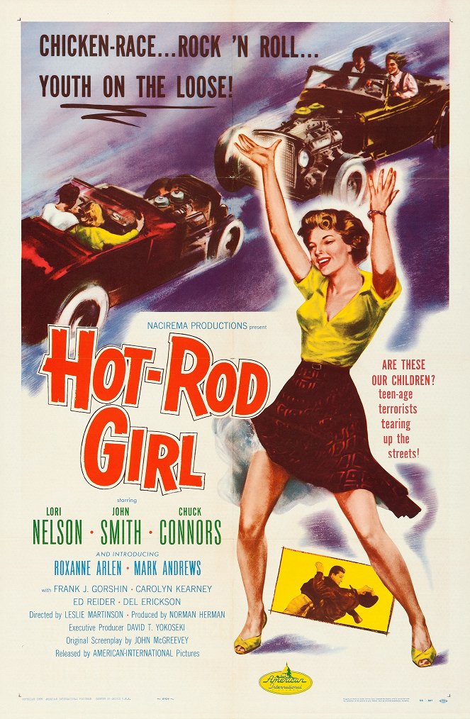 Hot Rod Girl - Posters