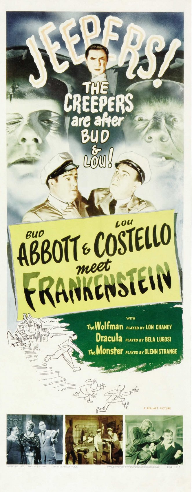 Abbott and Costello Meet Frankenstein - Cartazes