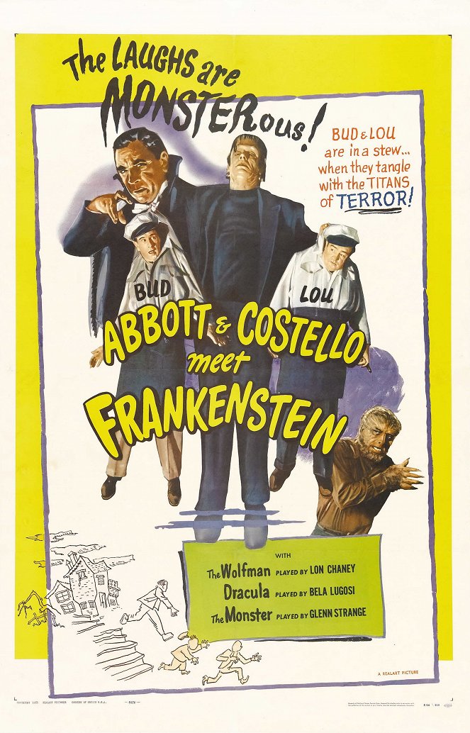Deux Nigauds contre Frankenstein - Posters