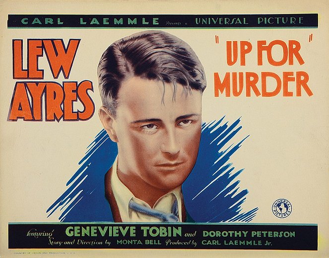 Up for Murder - Plakate