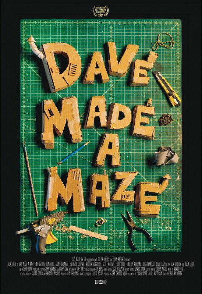 Dave Made a Maze - Plakaty