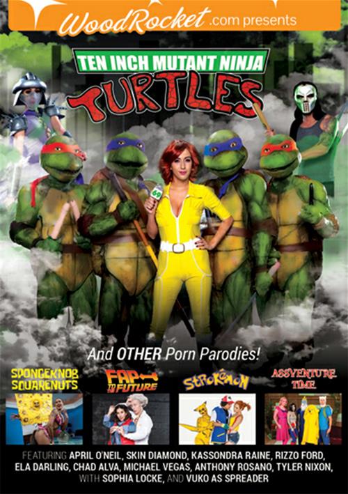Ten Inch Mutant Ninja Turtles: The XXX Parody - Julisteet