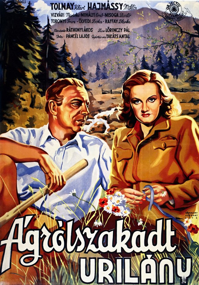 Ágrólszakadt úrilány - Posters