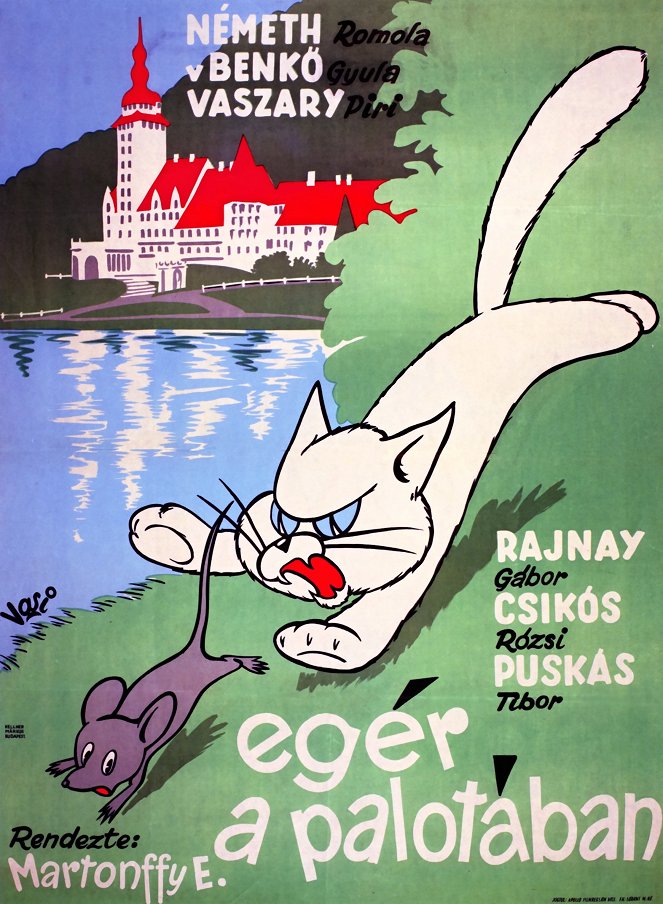 Egér a palotában - Affiches