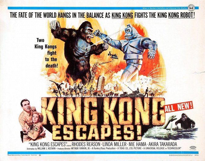 A Fuga de King-Kong - Cartazes