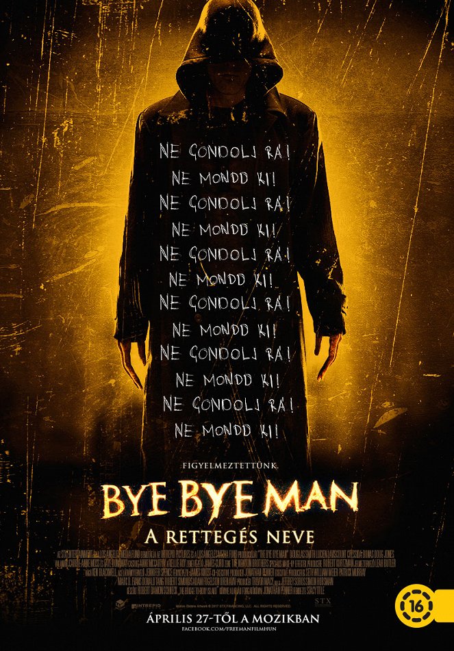 Bye Bye Man - A Rettegés Neve - Plakátok
