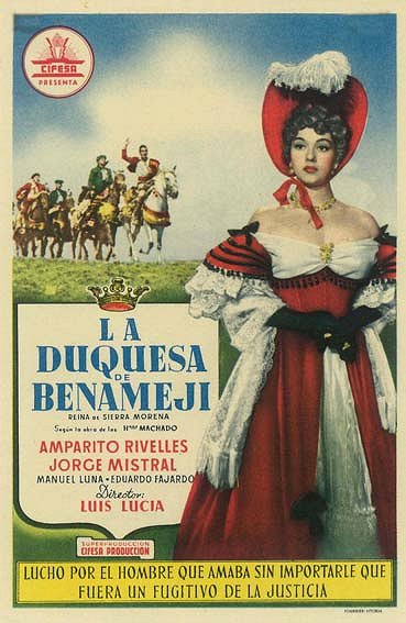 La duquesa de Benamejí - Posters