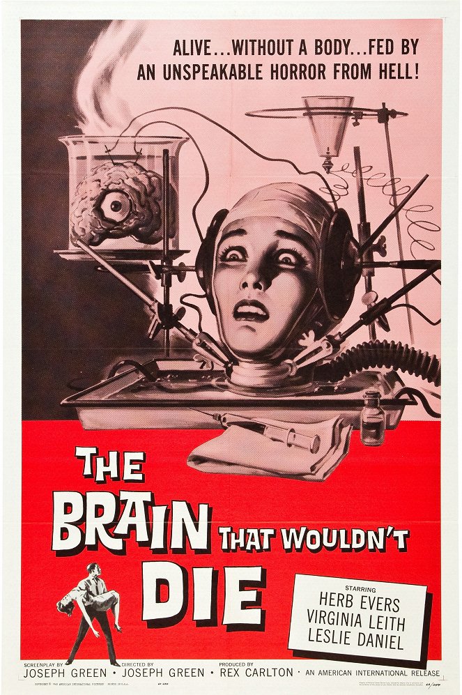 The Brain That Wouldn't Die - Plakaty