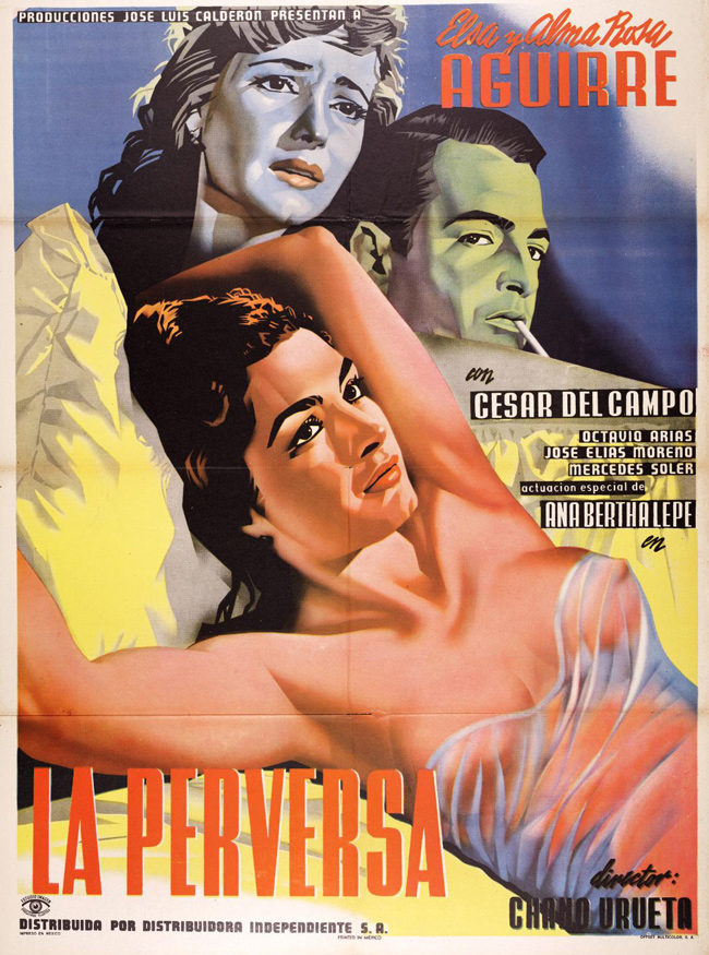 La perversa - Posters