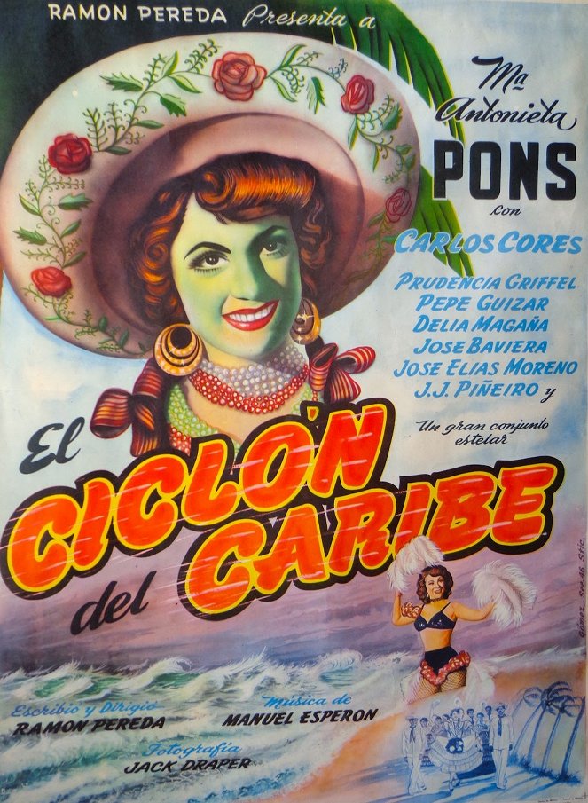 El ciclón del Caribe - Posters