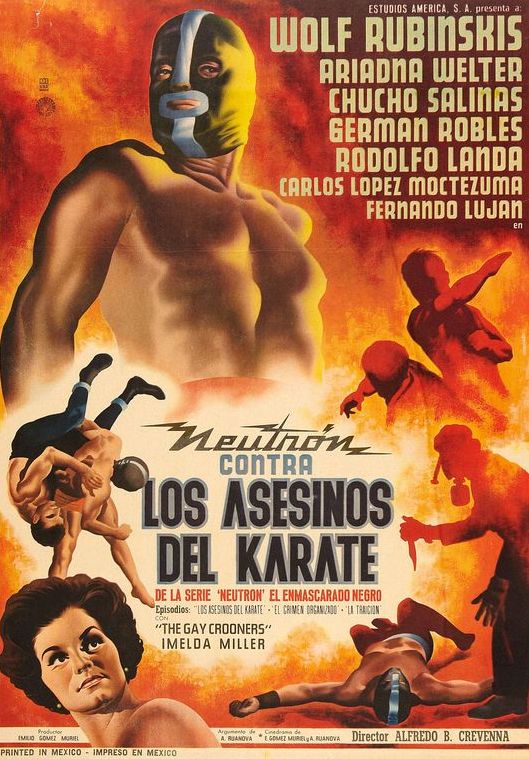 Neutrón contra los asesinos del karate - Cartazes