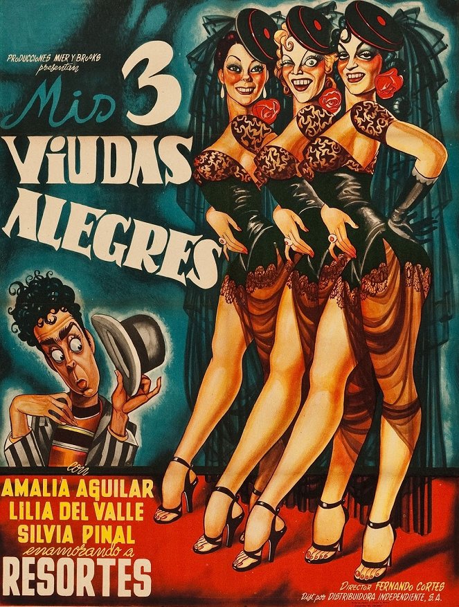 Mis tres viudas alegres - Plakate