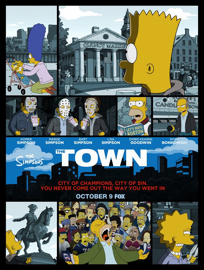 The Simpsons - Season 28 - The Simpsons - The Town - Posters