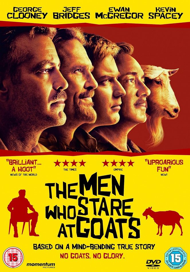 Muži, co zírají na kozy - Plakáty