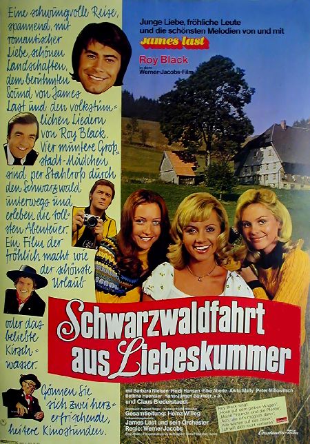 Schwarzwaldfahrt aus Liebeskummer - Plakate