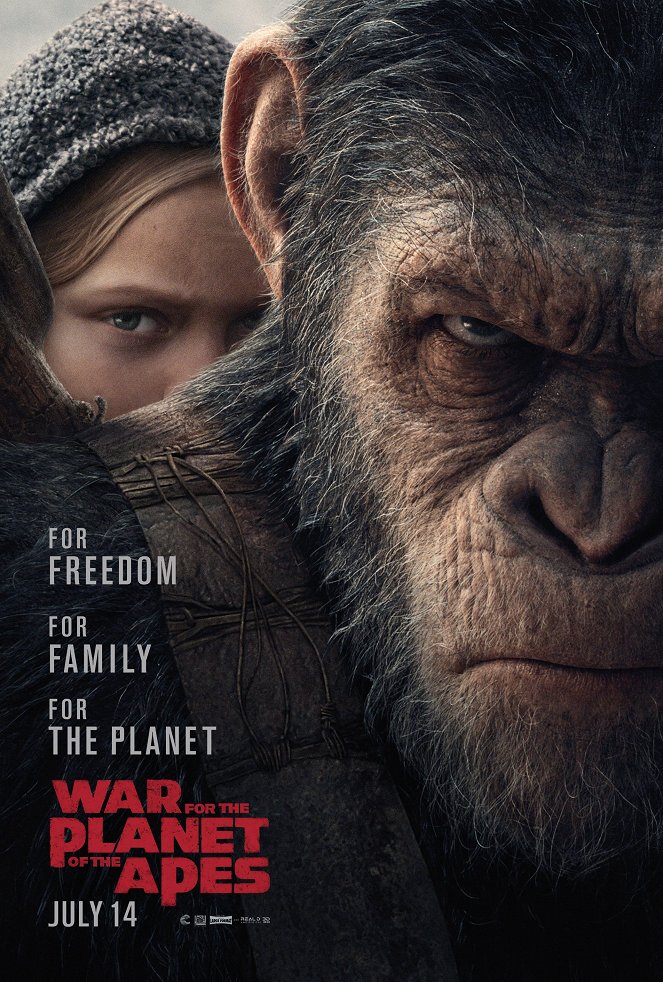 Válka o planetu opic - Plakáty