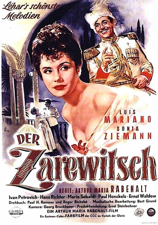 Der Zarewitsch - Carteles