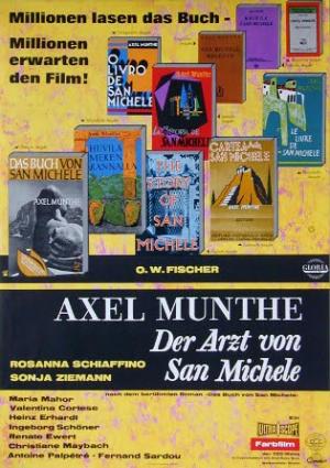 Axel Munthe - Der Arzt von San Michele - Cartazes
