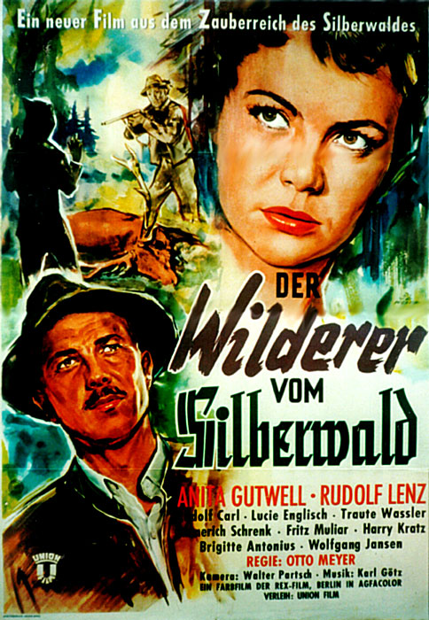 Der Wilderer vom Silberwald - Plakáty